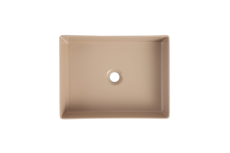 Khaki matte art basin 475x360x130mm, , medium-null