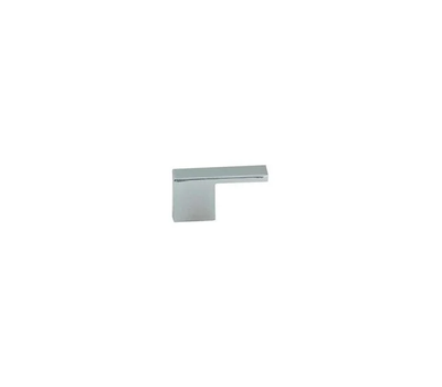 Furniture knob b beauty 35x8x18mm metal silver, Μεταλικο Silver, medium