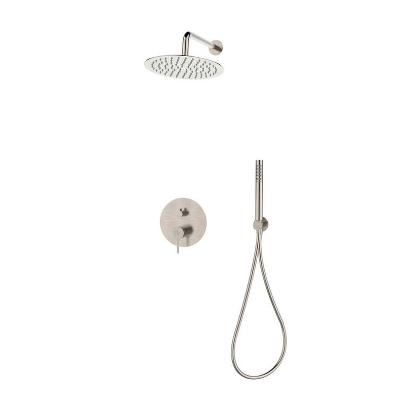 Era brushed nickel concealed shower set mixer-null