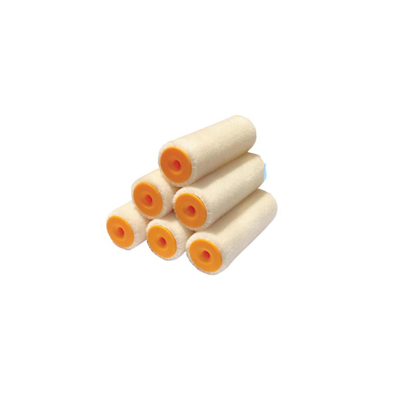 Morris paint roller super mohair white with orange &oslash;38mm 12cm-null
