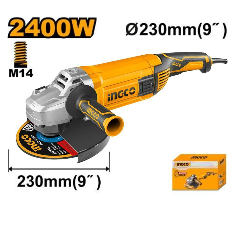 Ingco &gamma;&omega;&nu;&iota;&alpha;&kappa;ό&sigmaf; &tau;&rho;&omicron;&chi;ό&sigmaf; 2400w &mu;&epsilon; &delta;ί&sigma;&kappa;&omicron; 230mm &kappa;&alpha;&iota; &kappa;&lambda;&epsilon;&iota;&delta;ώ&mu;&alpha; &delta;&iota;&alpha;&kappa;ό&pi;&tau;&eta;, , medium-null