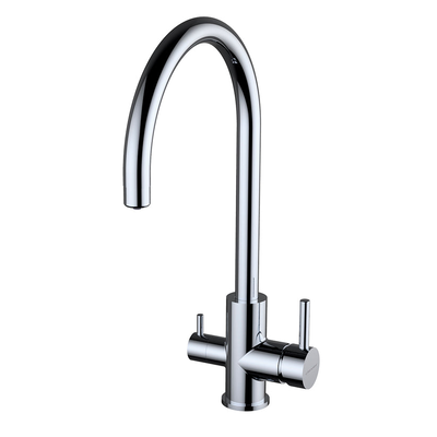 Osmosis 3-way round kitchen mixer, , medium