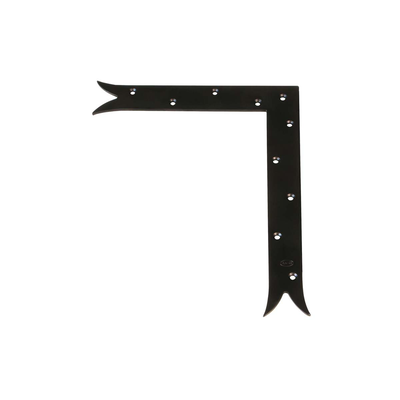 Door corner gothic mont.8500 300x240mm right metallic black, , medium