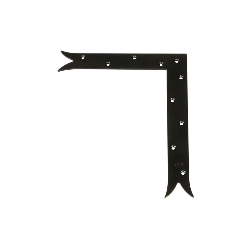 Product image: Door corner gothic mont.8500 300x240mm right metallic black, , medium-null