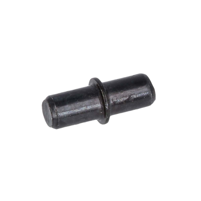 Shelf support cylindrical mod.160 black 5x20mm 8pcs, Black, medium