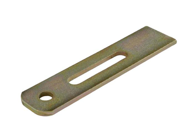 Delta plate for plastic guides
