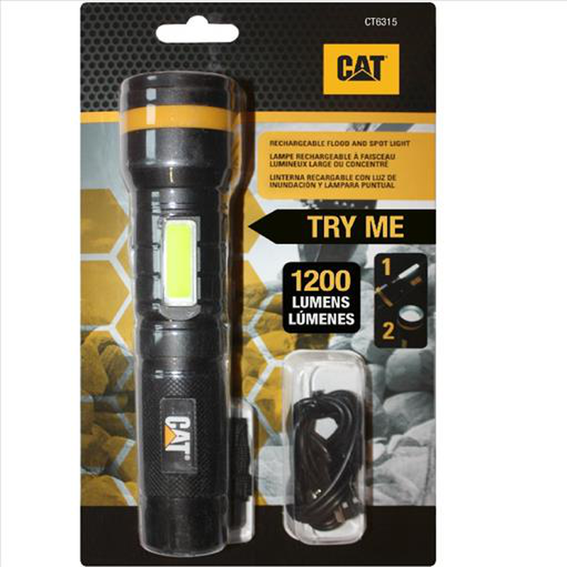 Product image: Cat ct6315 rechargable flood and spot light 1200lm, , medium-null