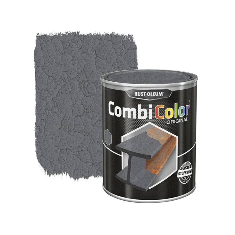 Product image: Rustoleum combicolor original hammertone dark grey gloss 750ml-null