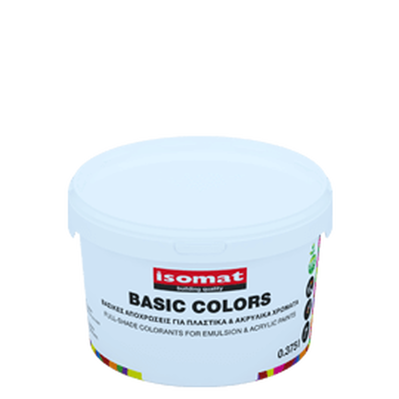 Basic colorants green 375ml isomat, , medium-null