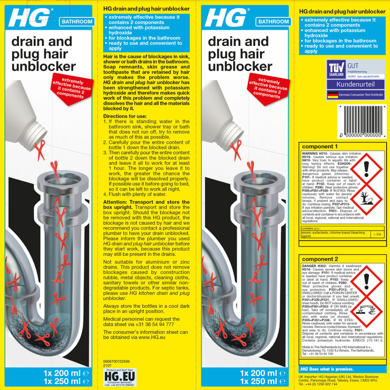 Hg hair unblocker 200+250ml, , medium-null