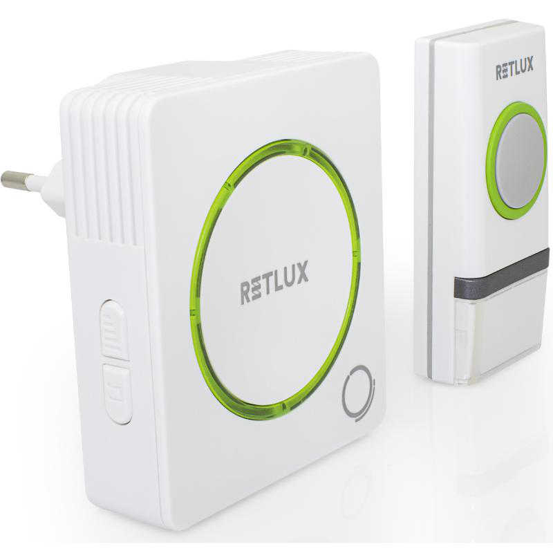 Product image: Retlux ασυρματο κουδουνι πορτας - ασπρο, , medium-null