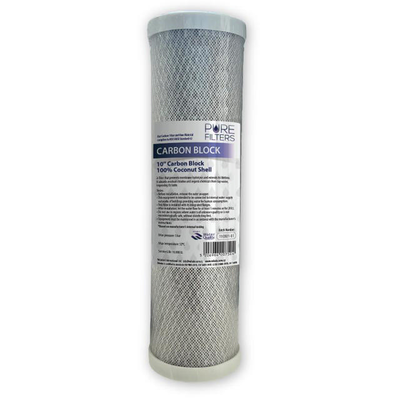 Pure block filter 10carbon - black coconut shell, , medium