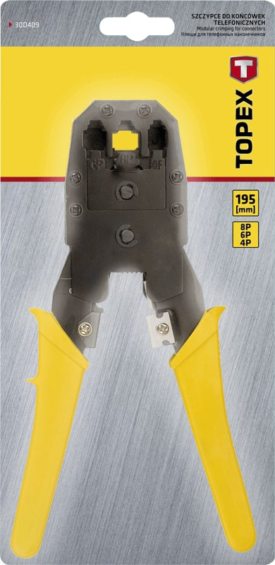 Topex telephone crimping tool, , medium-null