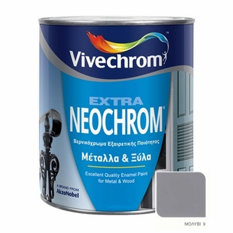 Vivechrom molyvi 9 neochrom extra glossy varnish paint 750ml, , medium image number null
