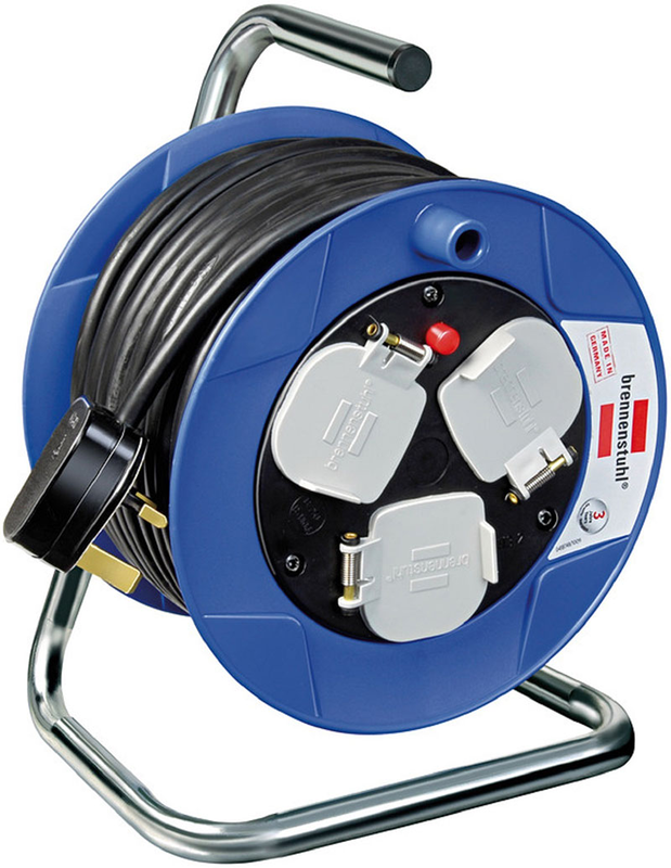 Brennenstuhl 1078187900 cable reel 15m blue, , medium image number null