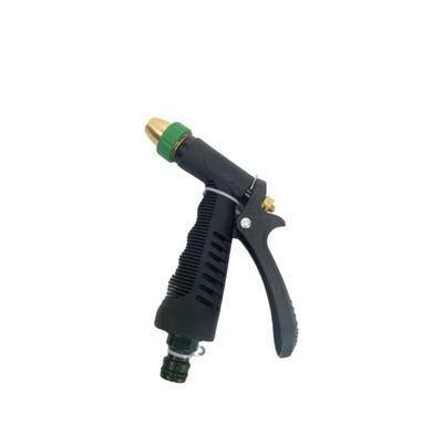 Spray gun with metal nozzle - black