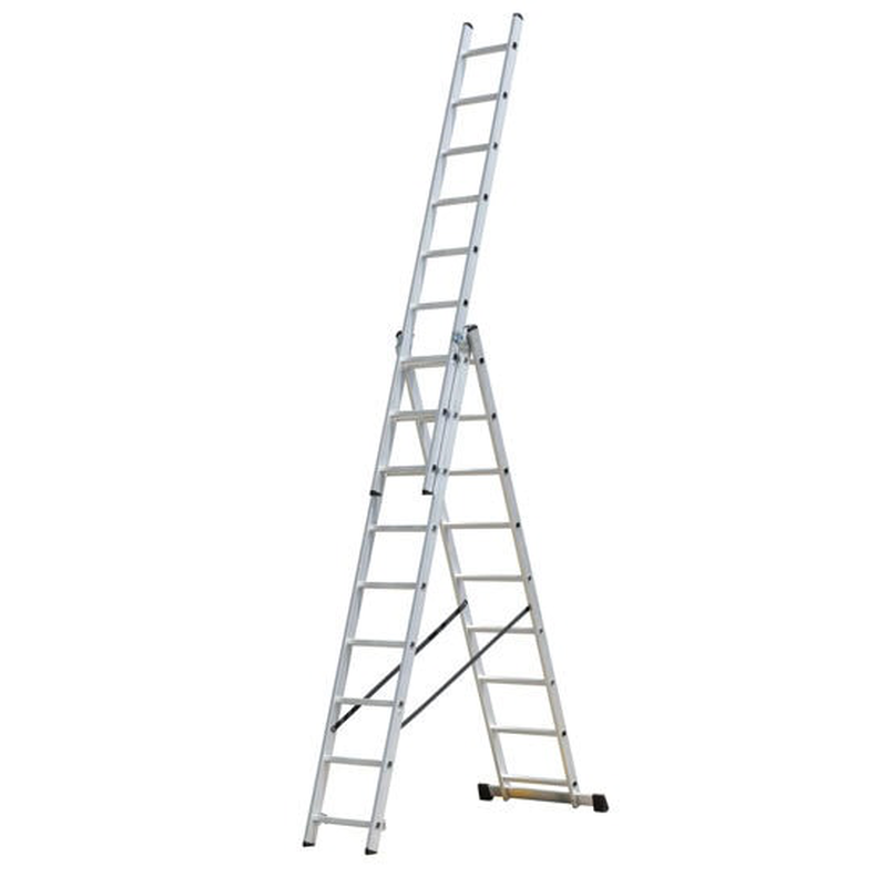 Product image: Επαγγελματική τριπλή σκάλα αλουμινίου, , medium-null