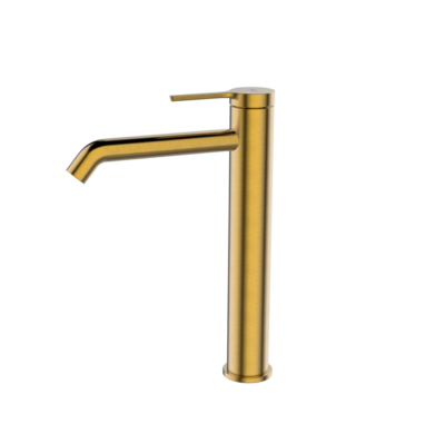 Era high spout basin mixer gold, Gold, medium