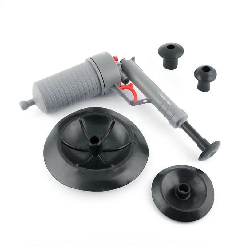 Innovagoods universal compressed Air unblocker gun with adapters, , medium-null