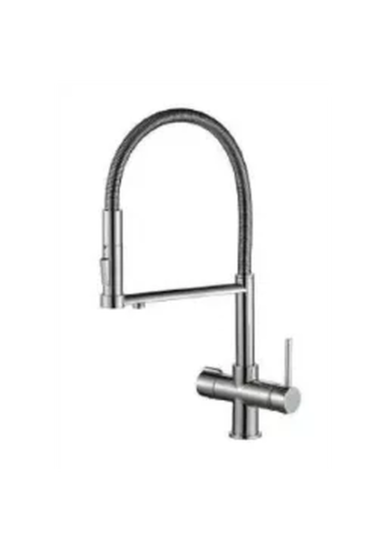Product image: Contemporary art kitchen mixer with wire spout, , medium-null