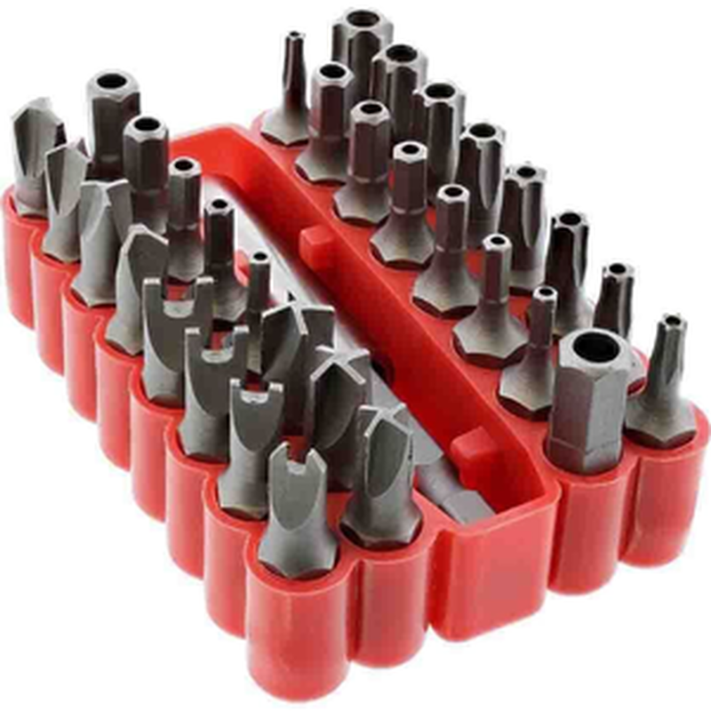43034 multi bit kit 33 parts for screwdriver, inline, , medium-null