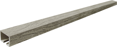 Atrium rail for fold door 2m grey, , medium