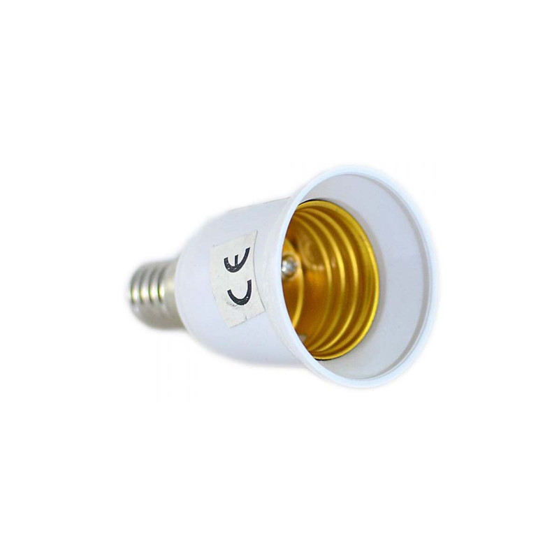 Transformer e14 to e27 plastic white image number null