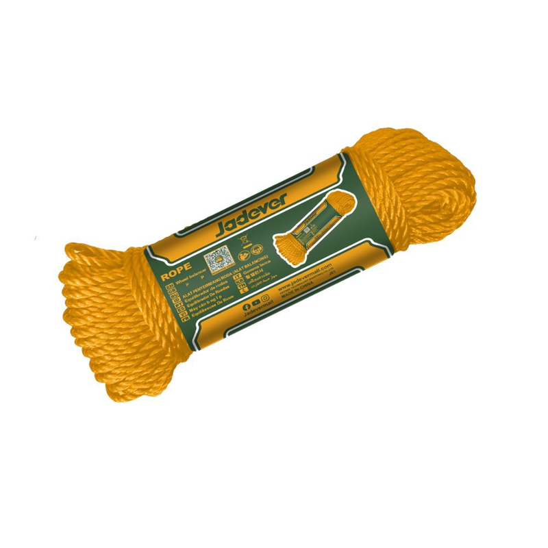 Product image: Jadever σχοινί πολυπροπυλενίου 15 m ιδανικό για δεματοποίηση, οικιακή΄χρήση και γεωργικές εργασίες, , medium-null