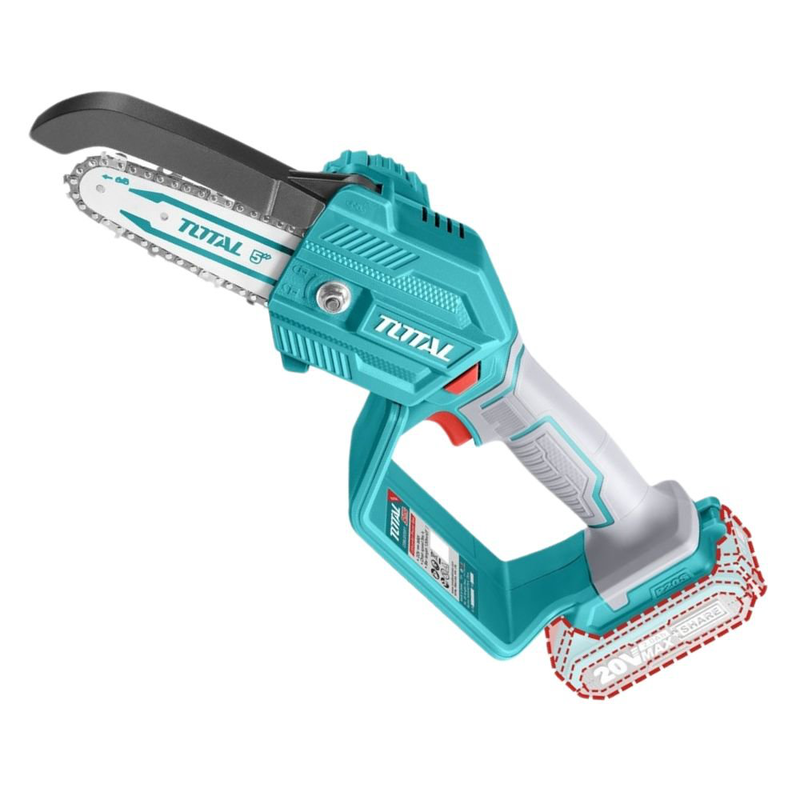 Total κλαδευτικό αλυσοπρίονο 5" μπαταρίας 20v solo, , medium-null