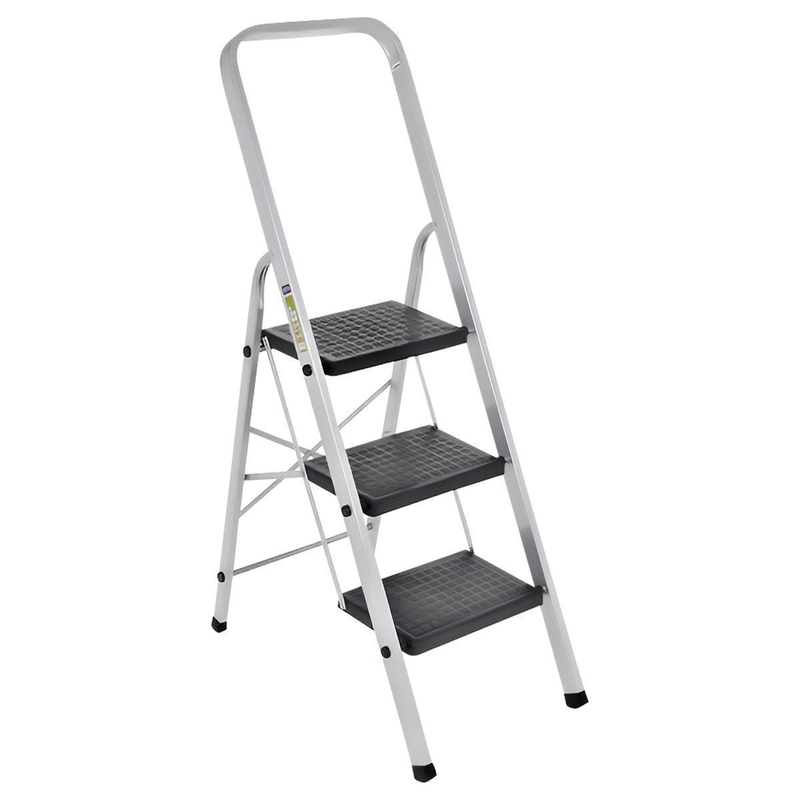 Quickstep aluminium stool ladder &ndash; quickstep 5s 3.45m, , medium-null