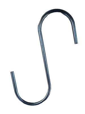 Galvanised s hooks 115mm 5pcs