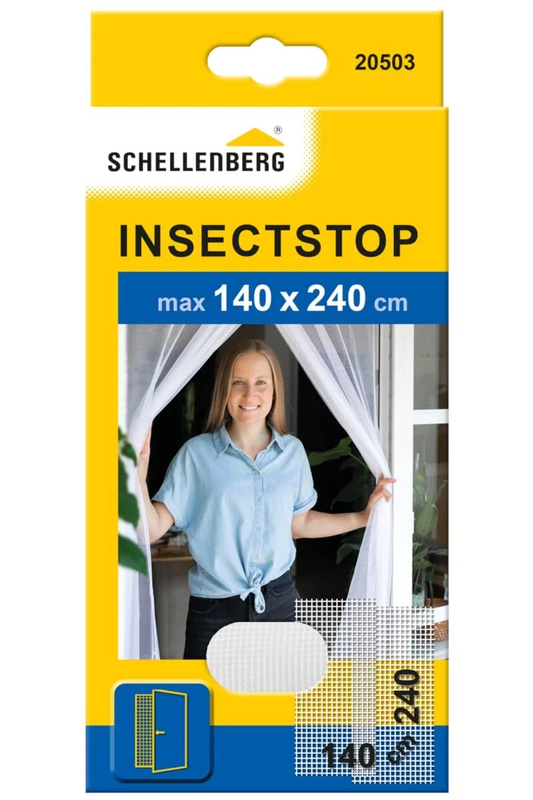 Schellenberg fly screen dr 140x240cm white, , medium-null