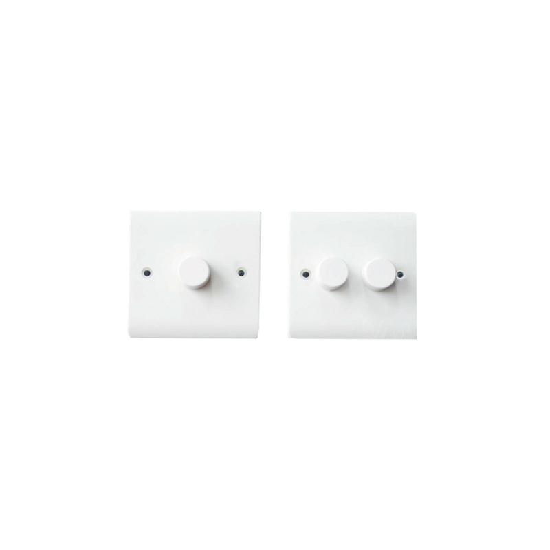 Dimmer switch 250w 1 gang white, , medium image number null