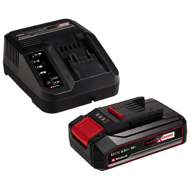 Product image: Einhell σετ μπατaριας 2,5ah+ταχυφορτιστης, , medium-null