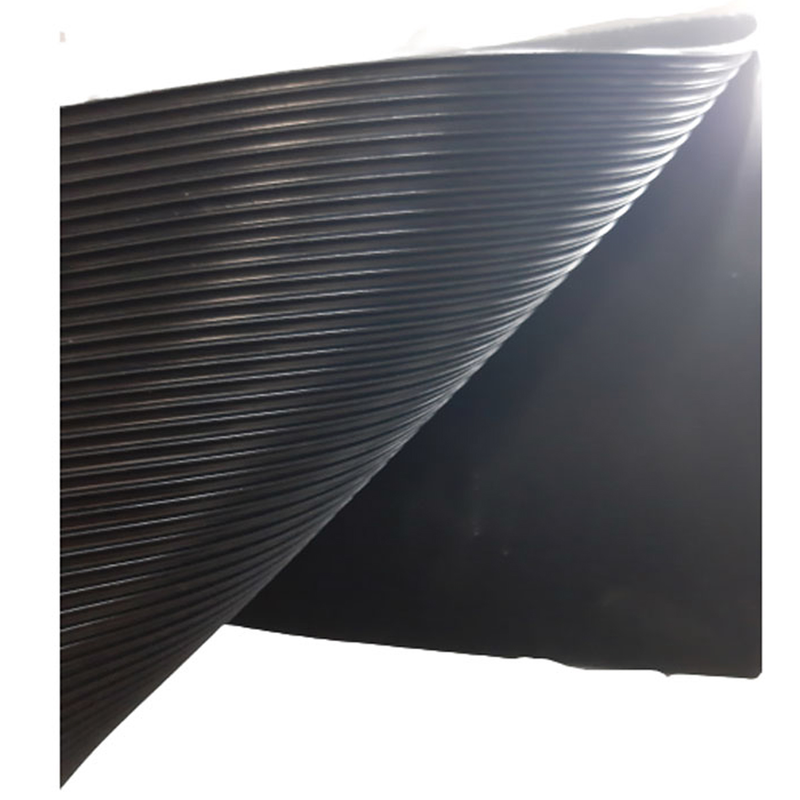 Rubber tile with lines 3mm / m, , medium-null