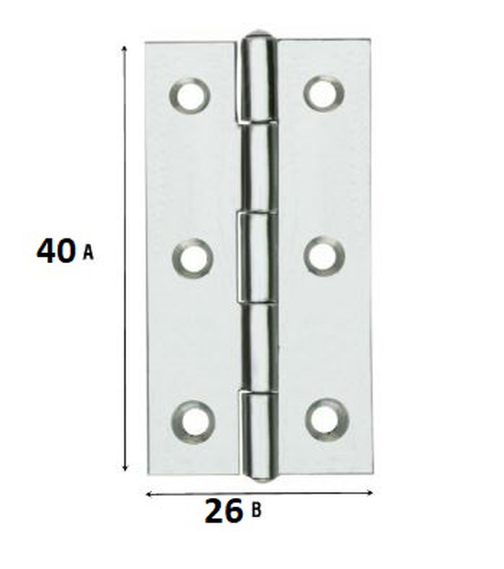 Product image: Μεντεσεδες 120 50mm inox, , medium-null