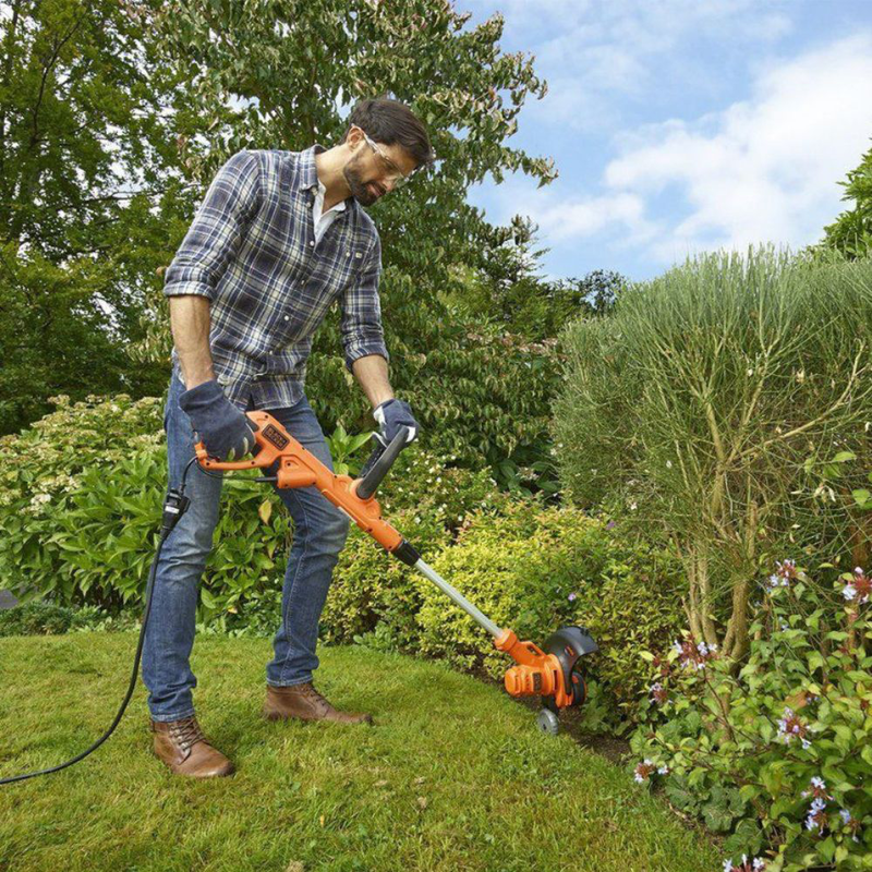 Product image: Black & decker ηλεκτρικό χλοοκοπτικό 550w με εύρος κοπής 30cm & 7500 στροφές/λεπτό, , medium-null