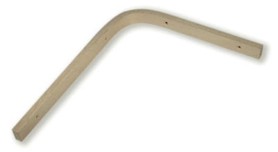 Bended wood bracket 25cm x 20cm, , medium