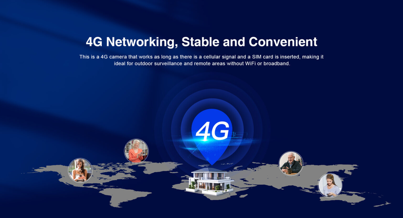 Vstarcam outdoor 2 lens 4G with solar panel ip66 waterproof, , medium-null