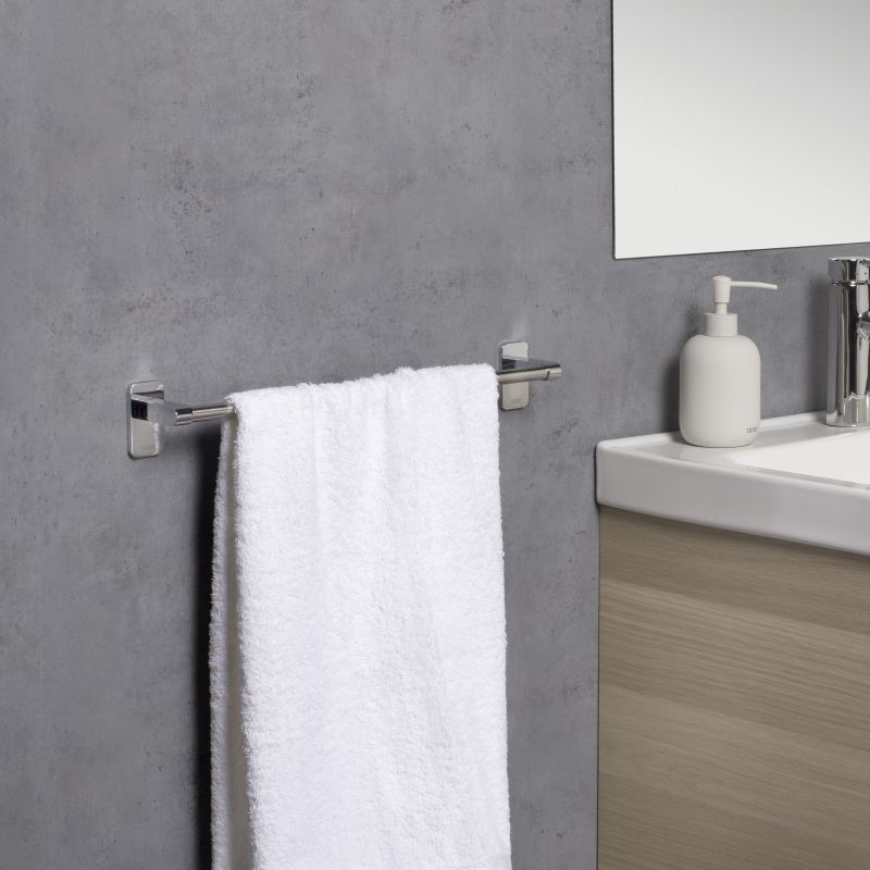 Product image: Tatay slim medium sized towel rail 45cm long, , medium-null