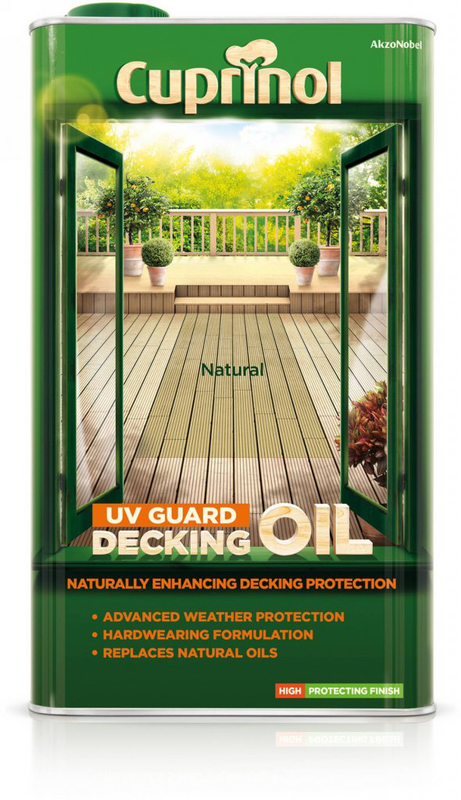 Product image: Cuprinol δρυς φυσικο λαδι προστασια καταστρωματος 5l, , medium-null
