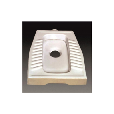 Inter ceramic toilet turkish type 53x43x13cm white