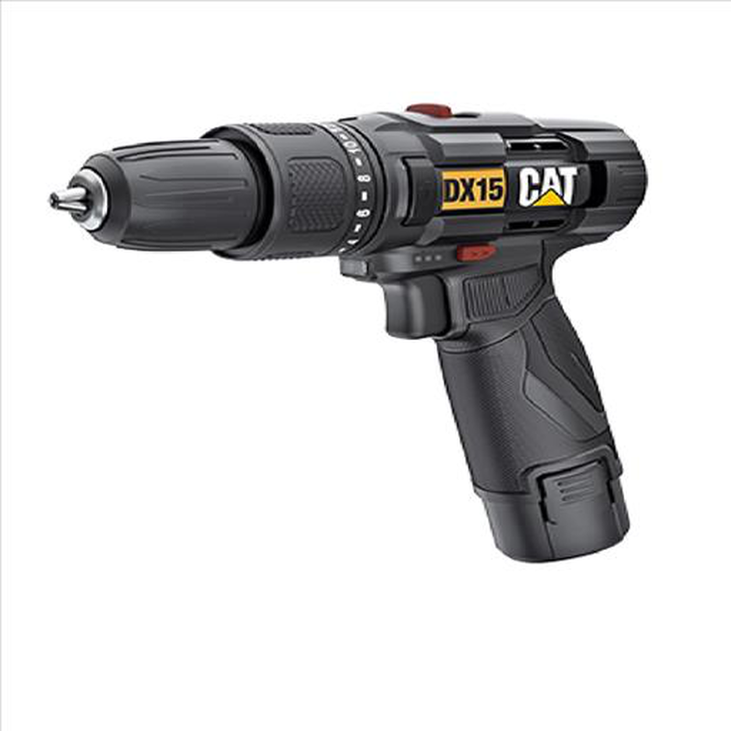 Product image: Cat dx15 12v 10mm impact drill 30n.m + 1pc 2.0ah li-ion battery pack + 1pc charger, , medium-null