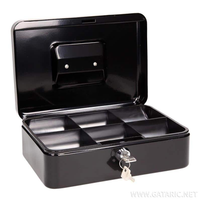 Tto cash box 10" 25cm black  404311, , medium