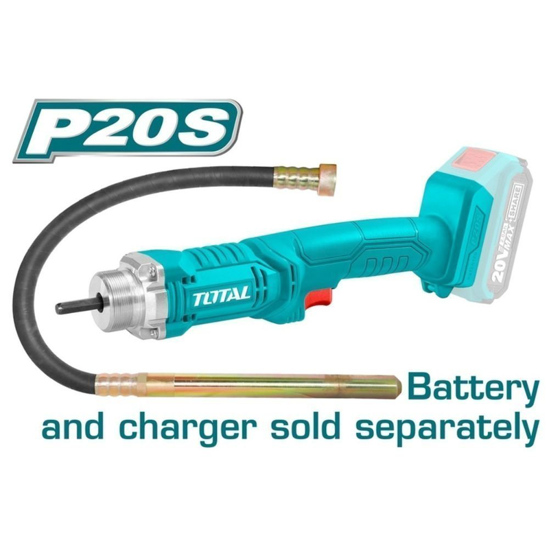 Product image: Total δονητής μπετόν μπαταρίας με ταχύτητα 2300rpm, , medium-null