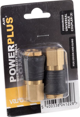 Powerplus powair0255 2x female quick couplings, , medium