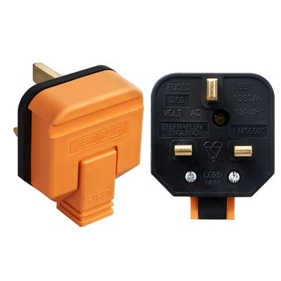 Masterplug permaplug βαρέως τύπου πρίζα 13a, επανακαλωδιούμενη με ασφάλεια, , medium