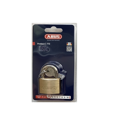 Abus padlock with 2 keys 713/40b 40mm