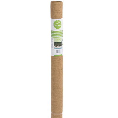 Shading net beige 1.5m height beige total per meter