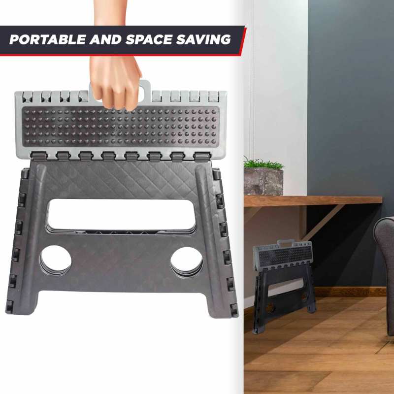 Dekton heavy duty foldable stool 32cm, , medium image number null